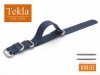 TEKLA 24 mm NATO HEAVY PT01 pasek nylon granatowy